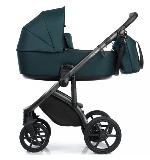 Roan Bass Next - wózek wielofunkcyjny, zestaw 2w1 z opcją 3w1 i 4w1 | Emerald Mood